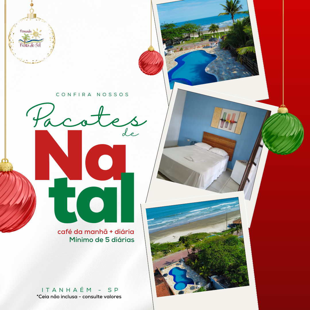 Post Para Instagram Feliz Natal Moderno Vermelho Verde E Branco.png